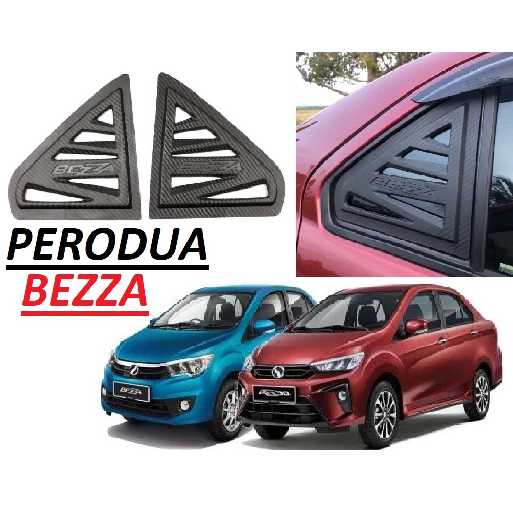 Perodua Bezza Window Cover Rear Triangle Mirror Sun Shade Side 3D ...