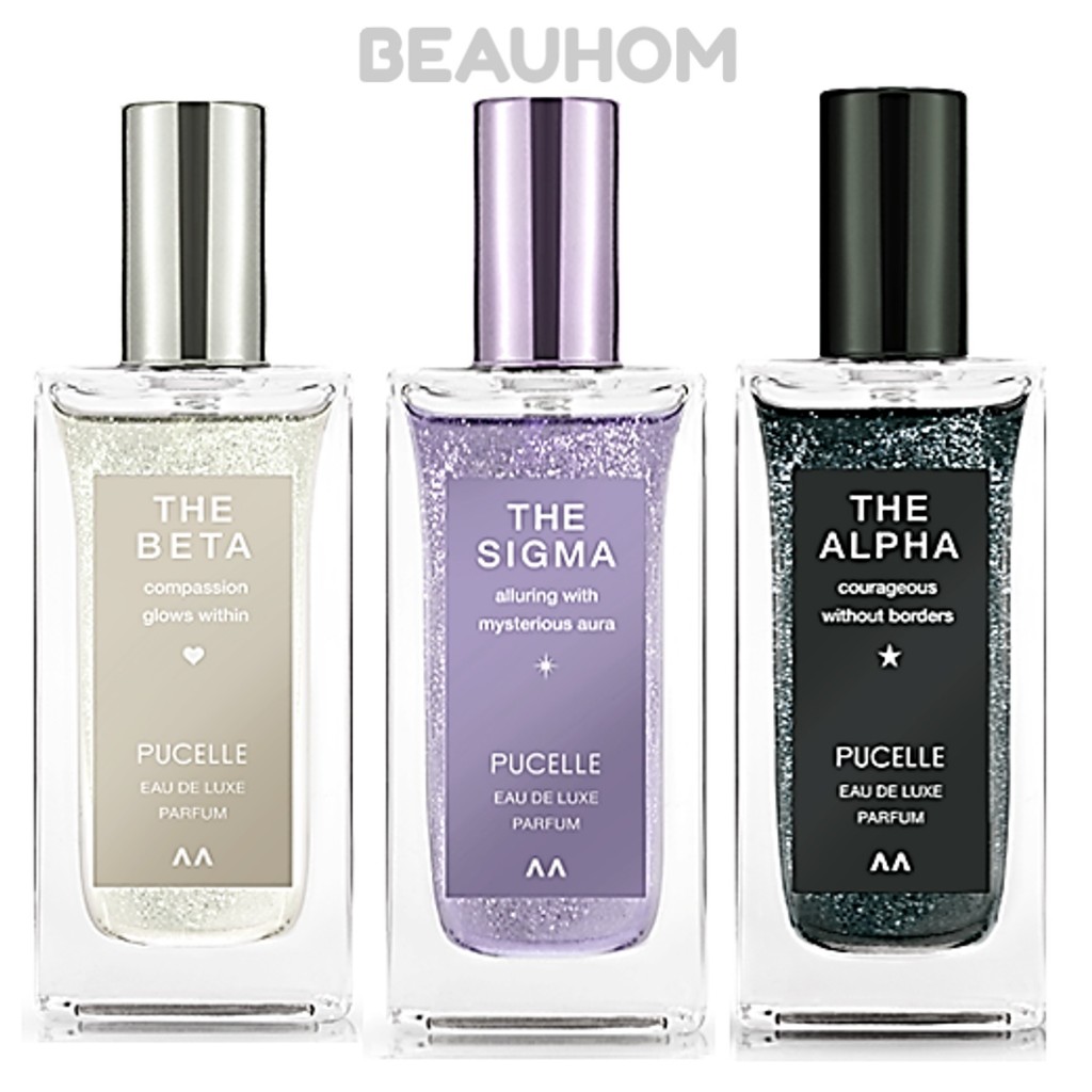PUCELLE EAU DE LUXE PARFUM 50ML - THE BETA/THE SIGMA/THE ALPHA | Shopee ...