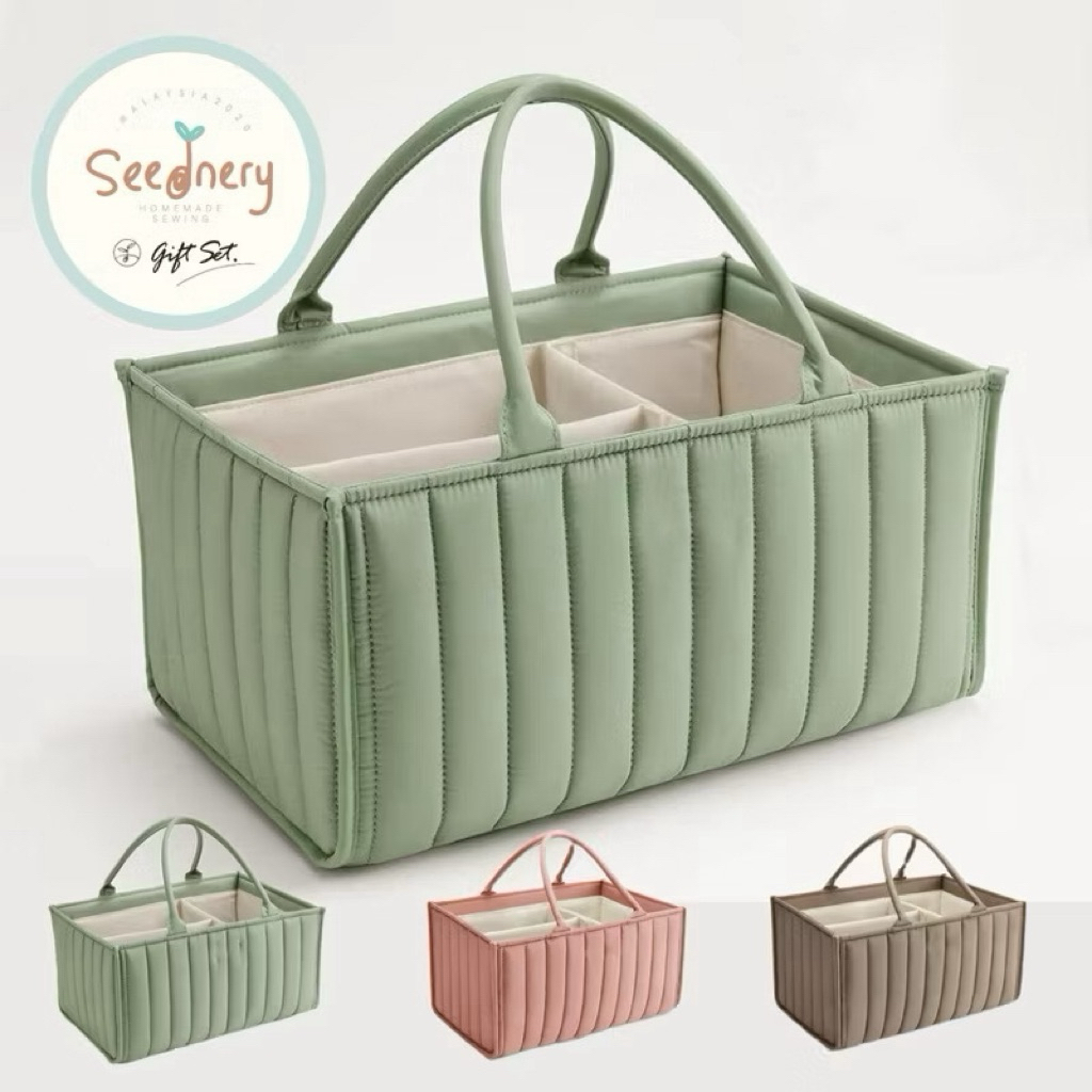 Baby Diaper Caddy Organizer | Shopee Malaysia