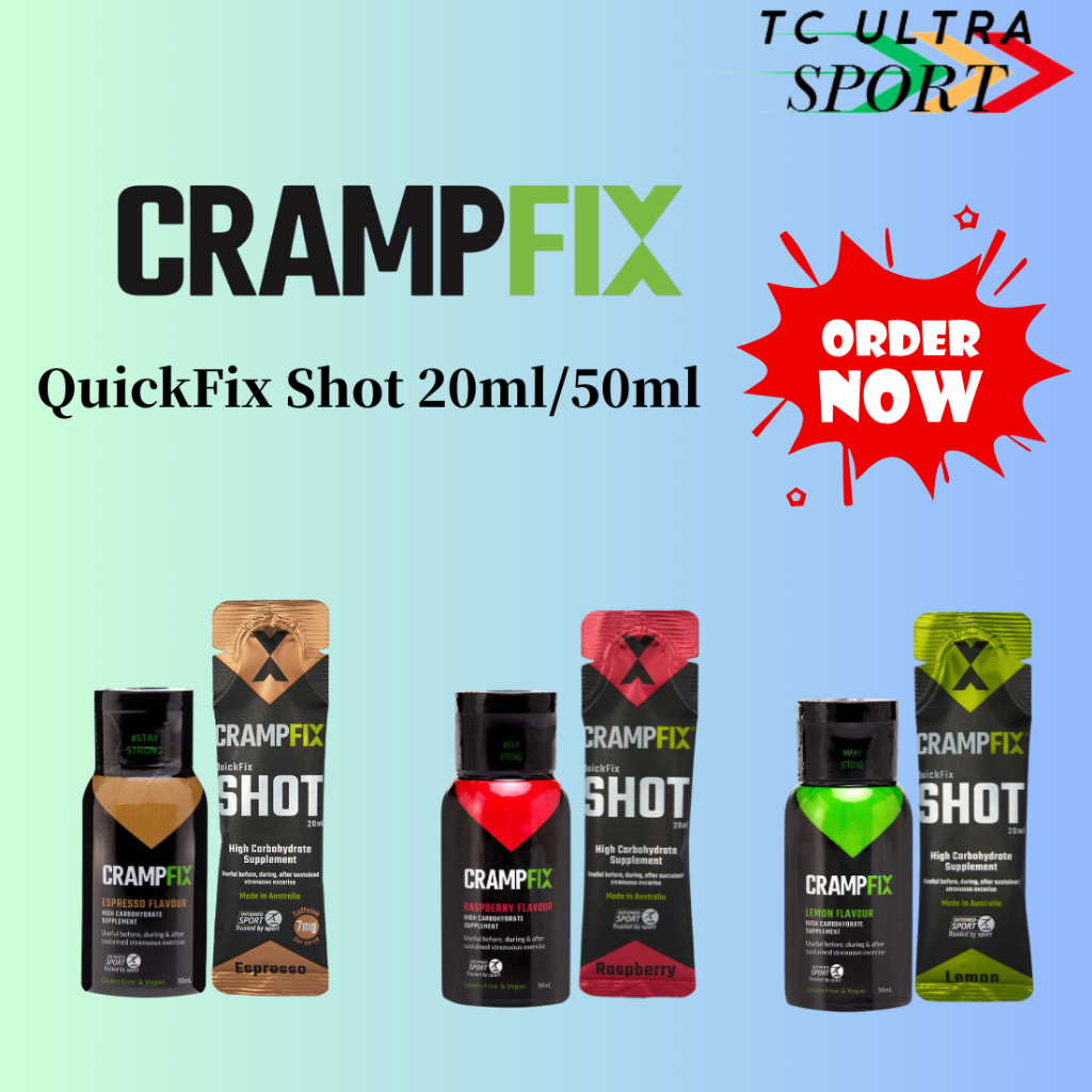 CrampFix QuickFix Shot 20ml/50ml - Prevent & Relieve Sport Related ...