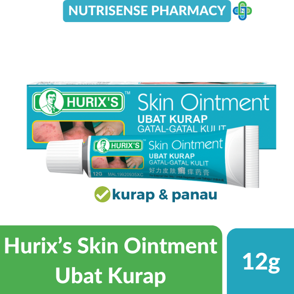 Hurix's Skin Ointment Ubat Kurap 12g (gatal-gatal kulit) | Shopee Malaysia