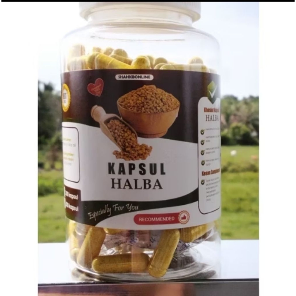 200 Kapsul Halba Fenugreek Pure Powder | Shopee Malaysia