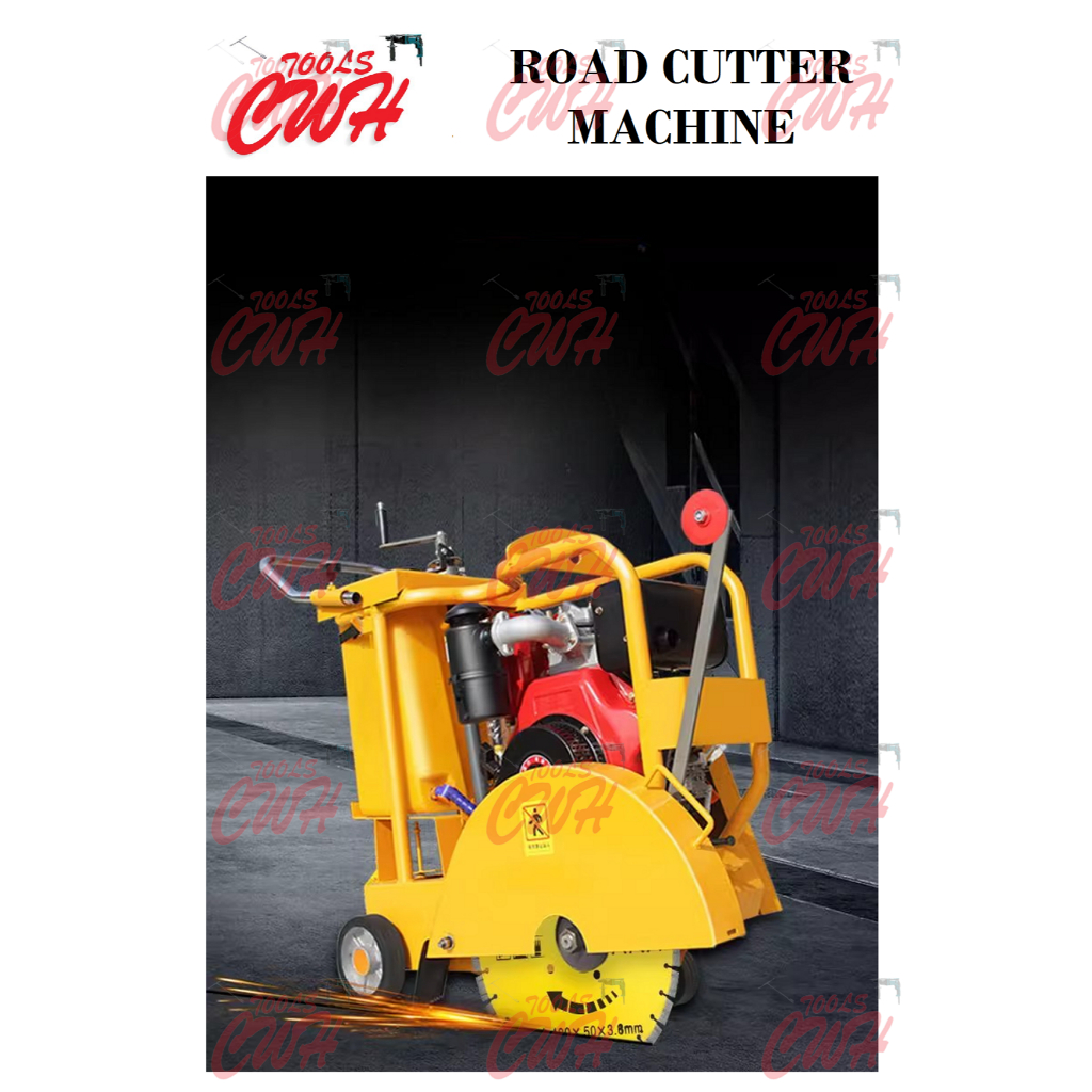 PETROL GASOLINE ENGINE CONCRETE CEMENT WALL ASPHALT TAR ROAD CUTTER ...