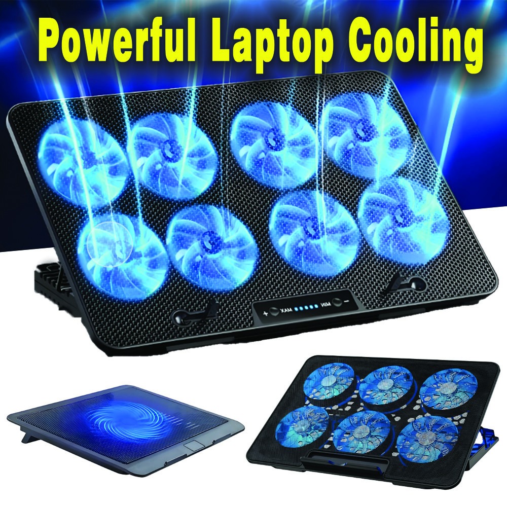 Advanced Gaming Laptop Cooler Stand USB Cooling Fan Laptop Cooler ...