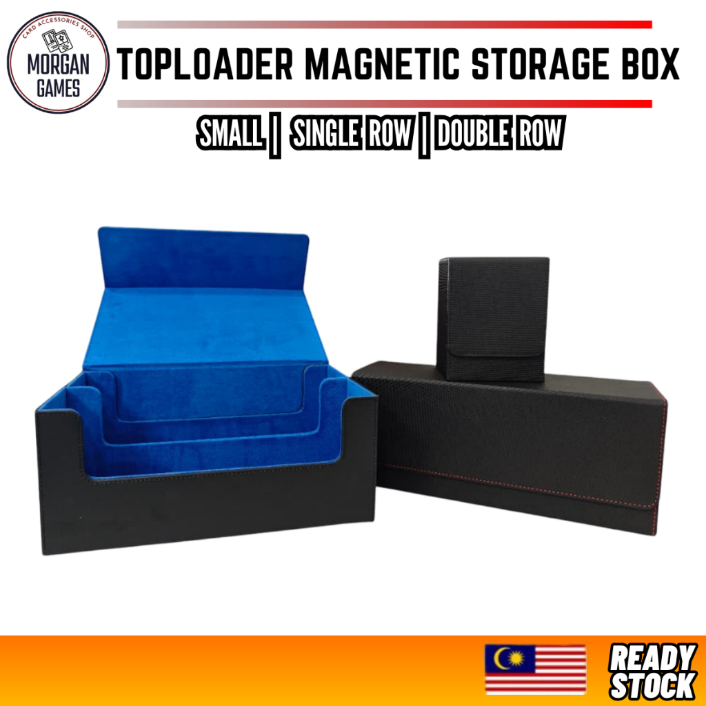 【Morgan Games】[Ready Stock] PU Fabric Leather Toploaders & Magnetic ...