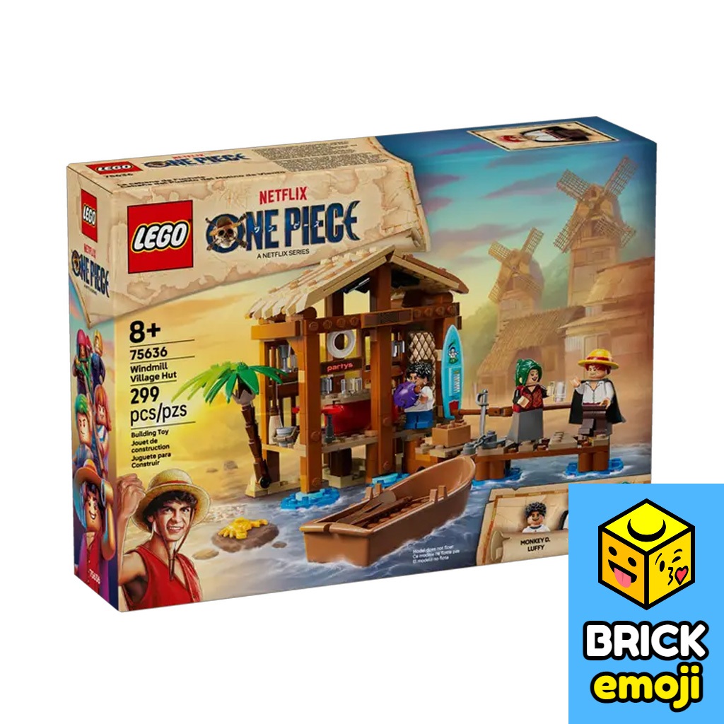 LEGO 75636 ONE PIECE Windmill Village Hut | Shopee Malaysia