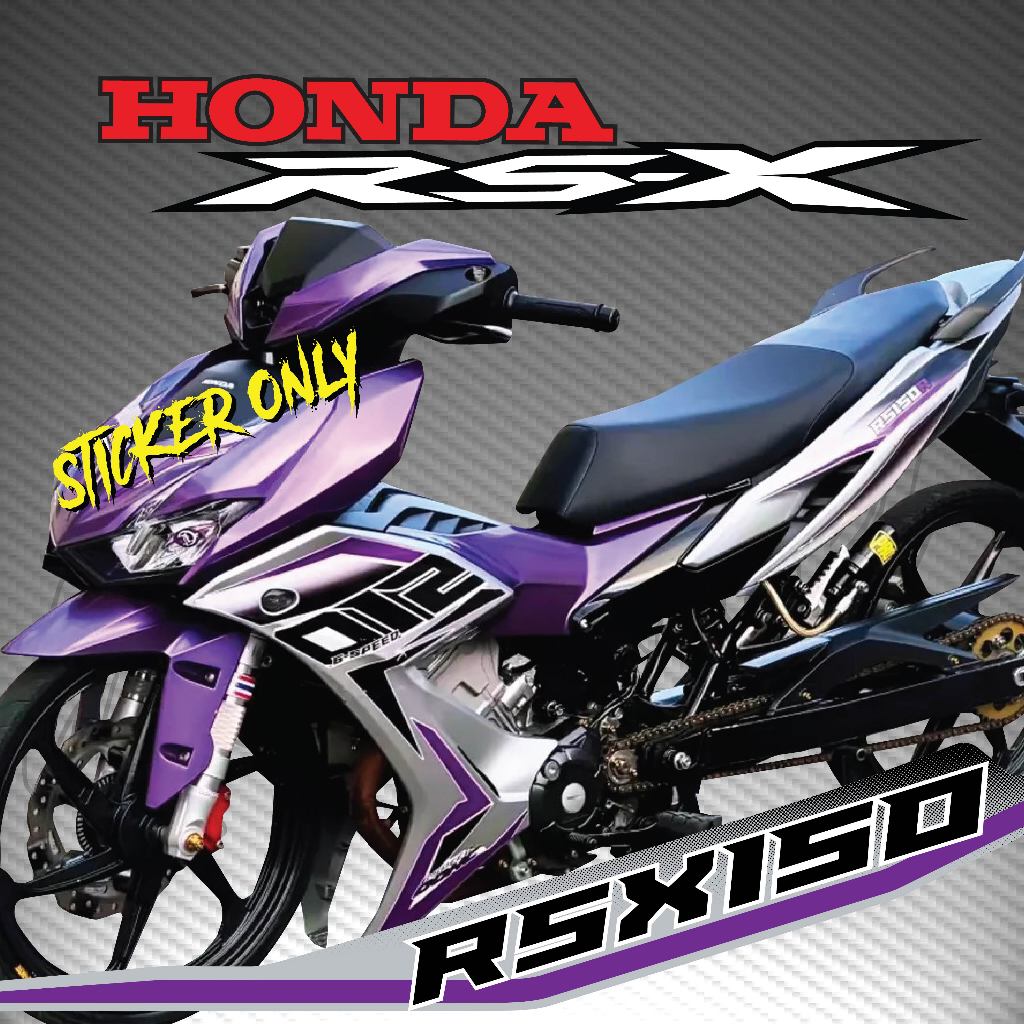 STRIPE MOTOR HONDA RSX 150 WINNER-X VIETNAM DESIGN (012) CUSTOM BODY ...