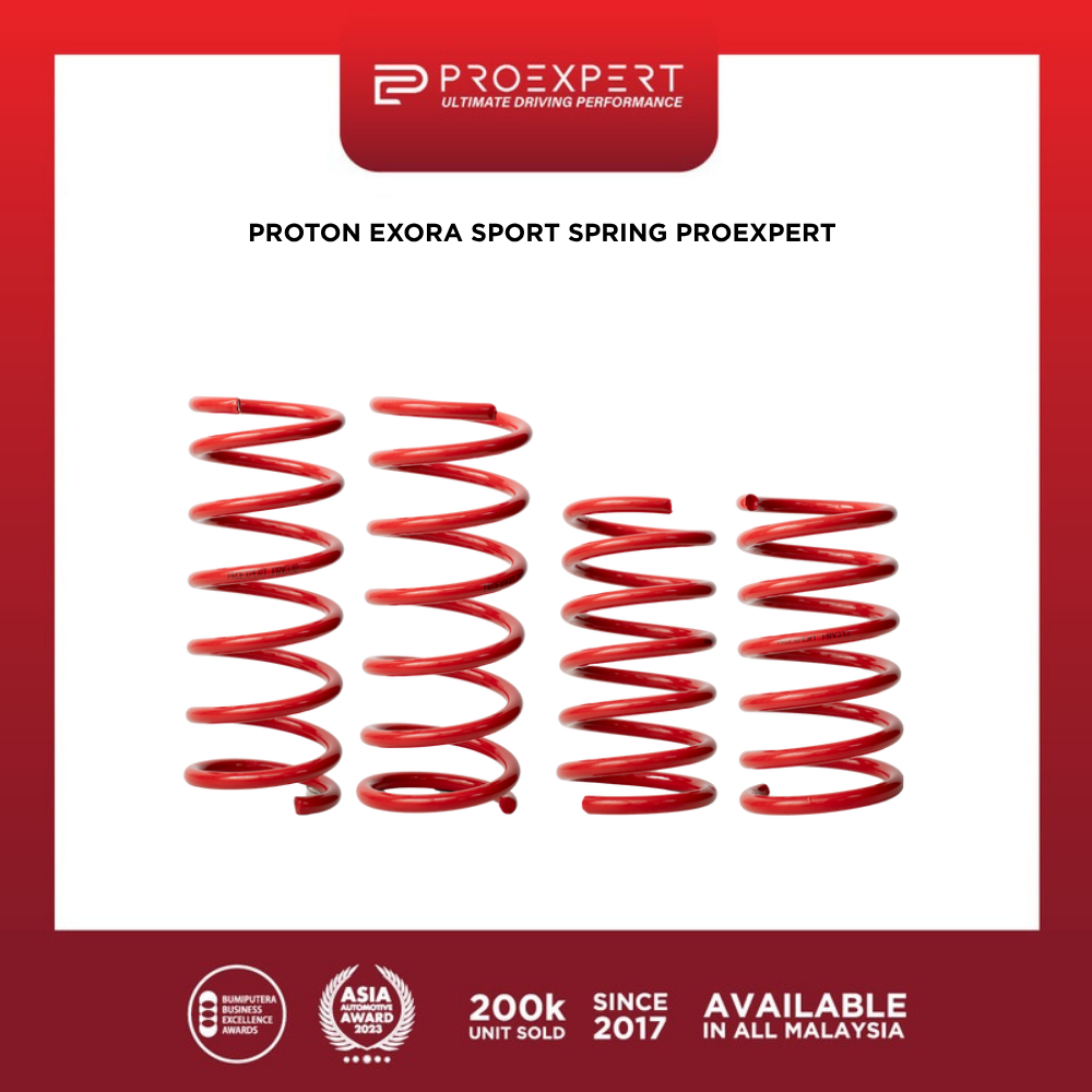 PROTON EXORA LOWERED SPORT SPRING PROEXPERT | Shopee Malaysia