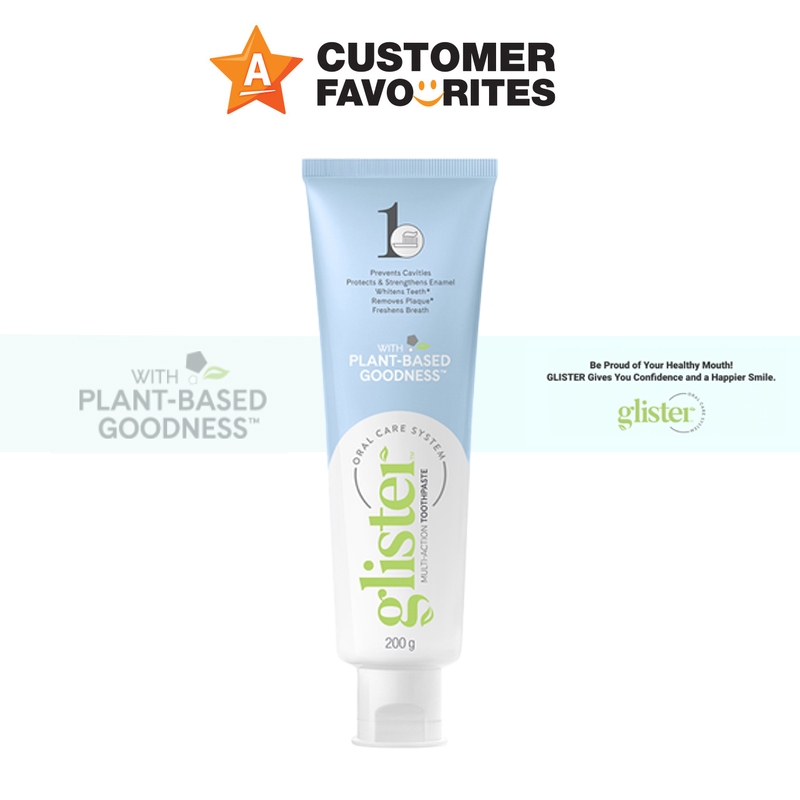 【ASAP POST】Amway GLISTER Multi-Action Fluoride Toothpaste (200g ...