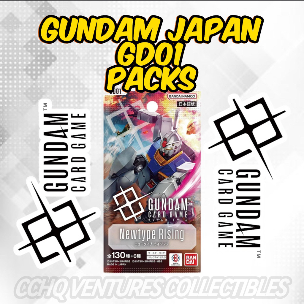 GUNDAM CARD GAME NEWTYPE RISING JAPAN BOOSTER PACK | Shopee Malaysia
