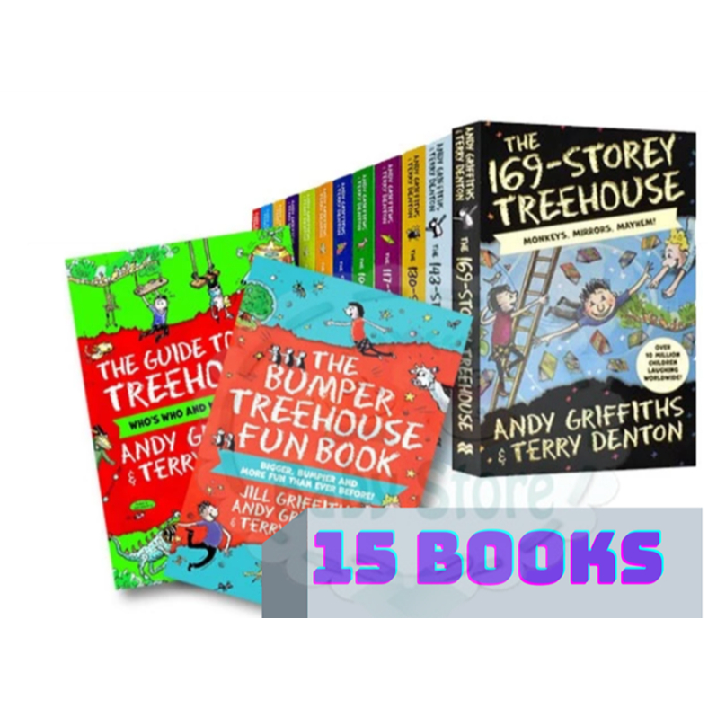 Storey Treehouse Collection (15 Books) FREE AUDIO VIA EMAIL | Shopee ...