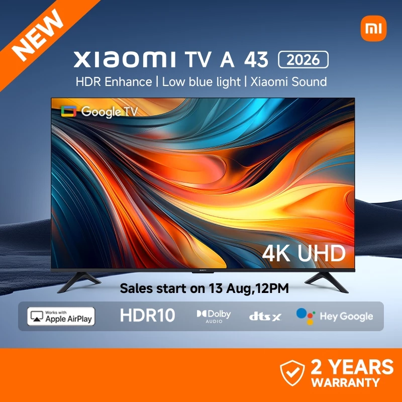 Xiaomi Tv A 43 Smart Tv Google Tv HD 4K