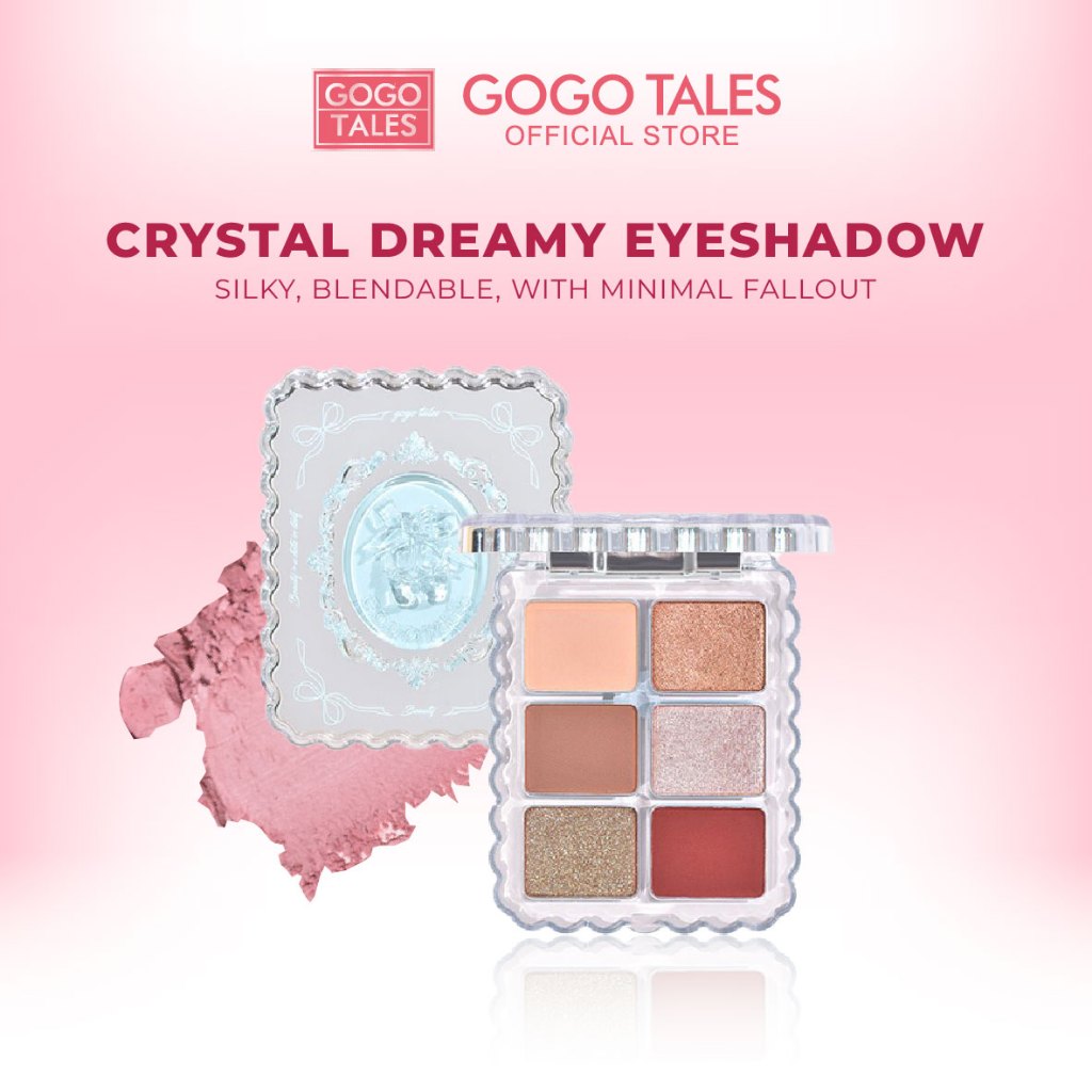 Gogo Tales Crystal Slipper Dreamy Eyeshadow Palette GT802 | Shopee Malaysia
