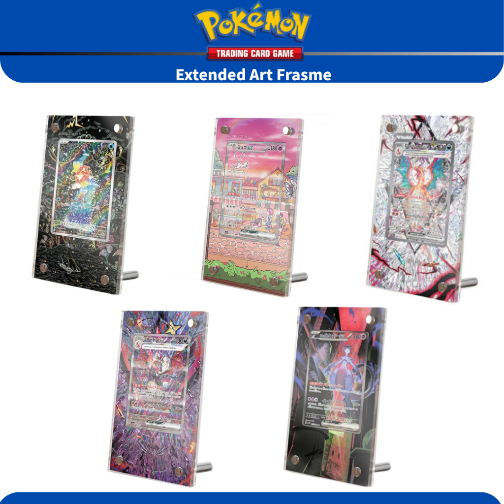 [READY STOCK] Pokemon TCG Acrylic Extended Art Frame for PTCG Singles ...