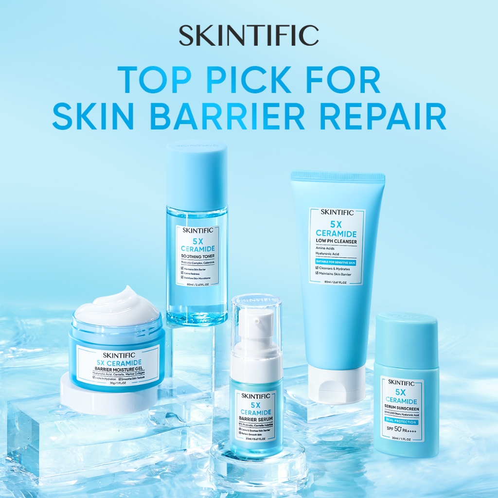 【5X Repairing Series】SKINTIFIC 5X Ceramide Skin Moisturiser Barrier ...