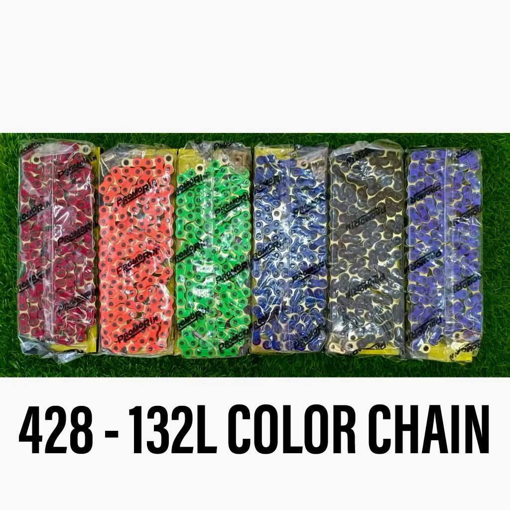 428-132L / 428H-132L / 428HO-132L PROMORIN RACING COLOR CHAIN HEAVY ...