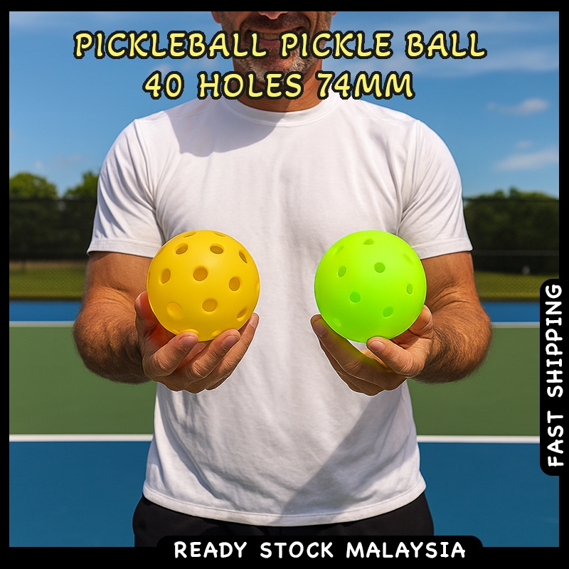 Pickleball Pickle Ball 40 Holes 74MM Practice Training Professional ...