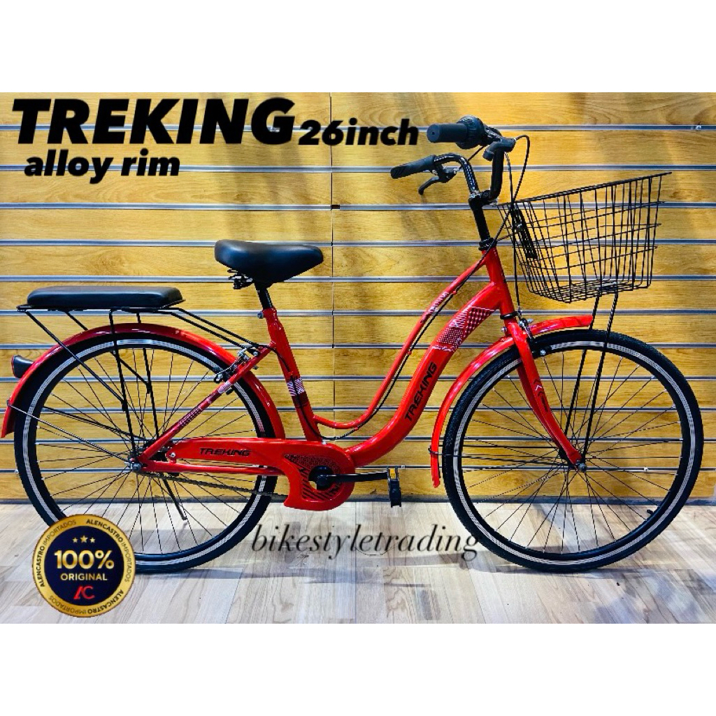 TREKING BASIKAL BAKUL 26inch/Basikal dewasa/City bike/Classic bicycle ...