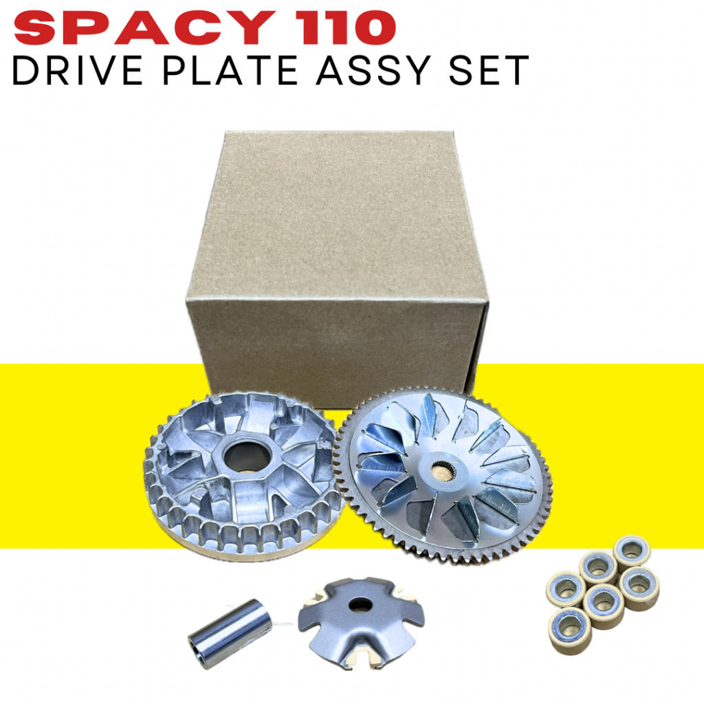 HONDA SPACY110 SPACY DRIVE PLATE ASSY ( FRONT ) 1SET PULLEY FAN KIPAS ...