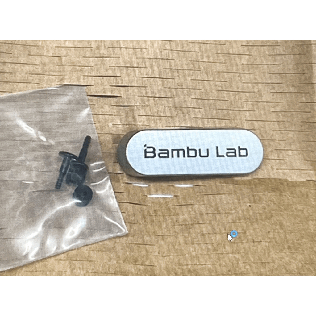 Front Glass Door Handle - P1S/X1C/X1E 3D Printer