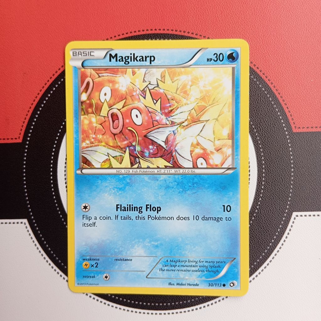 Pokemon TCG - Magikarp 30/113 - Legendary Treasures (Common) | Shopee ...