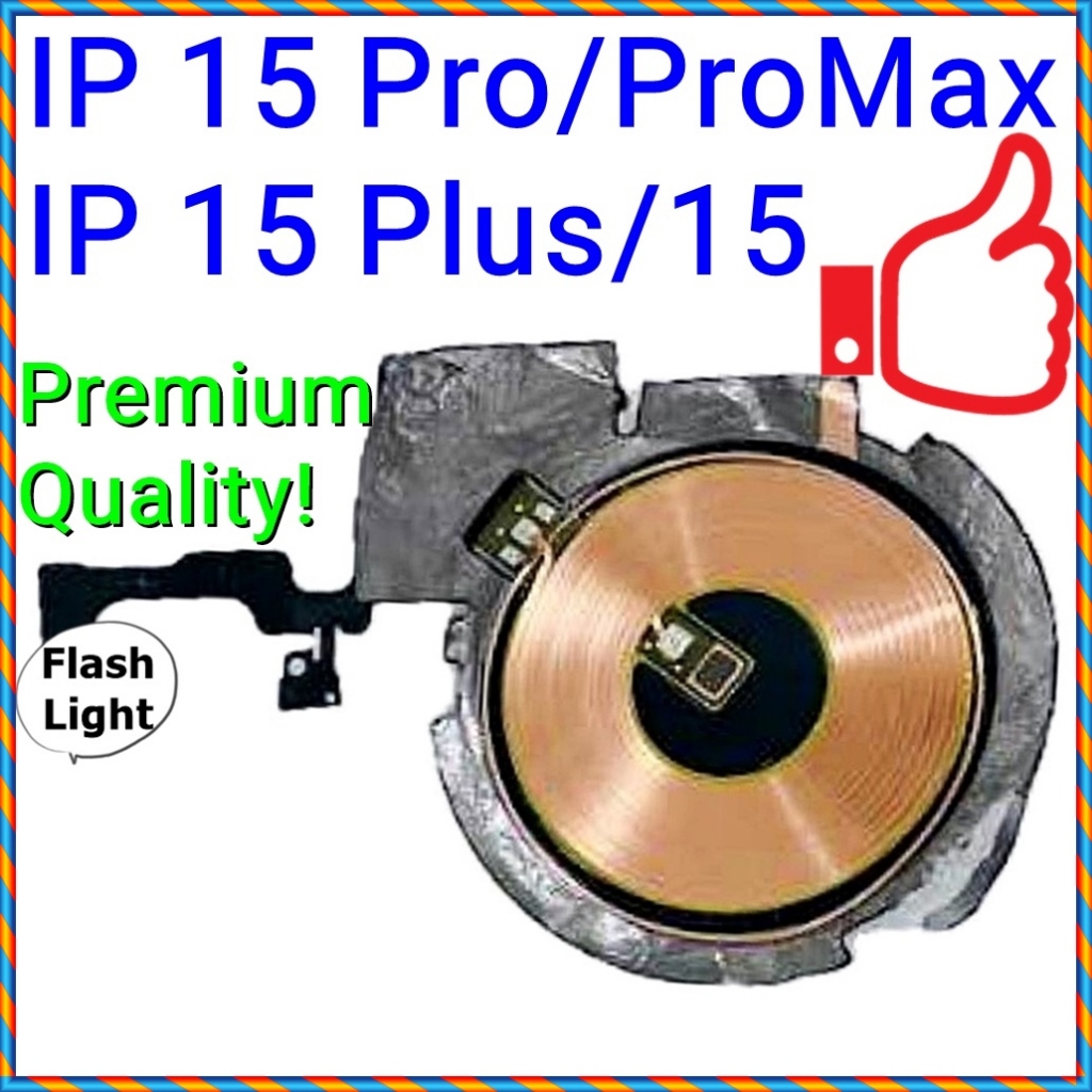 NEW ORI Back Wireless Fast Charging Chip /Flash Light Flex Ribbon ...