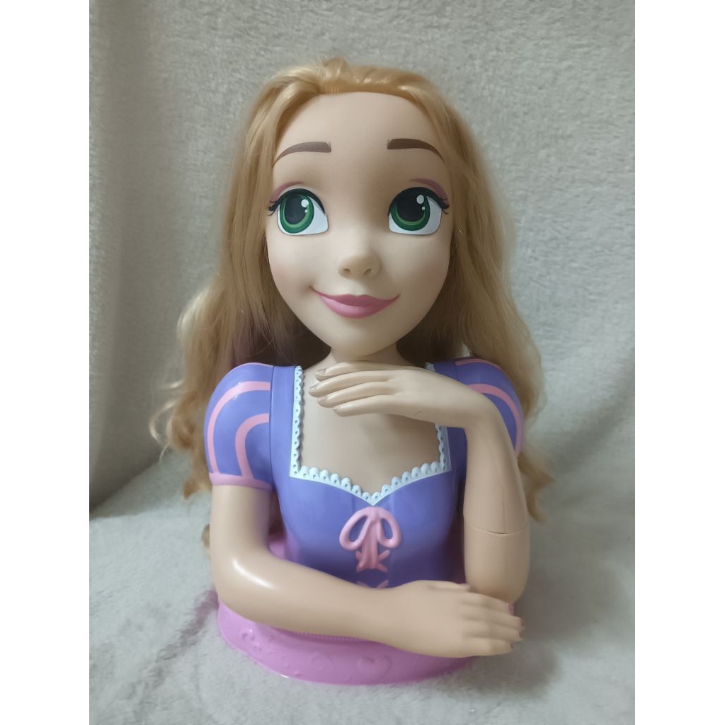 Disney Princess Deluxe Rapunzel Styling Head | Shopee Malaysia