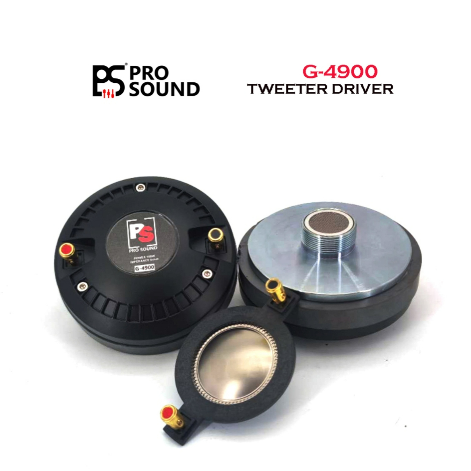 PS PRO SOUND G-4900 High Quality Heavy Duty Titanium Tweeter Driver ...