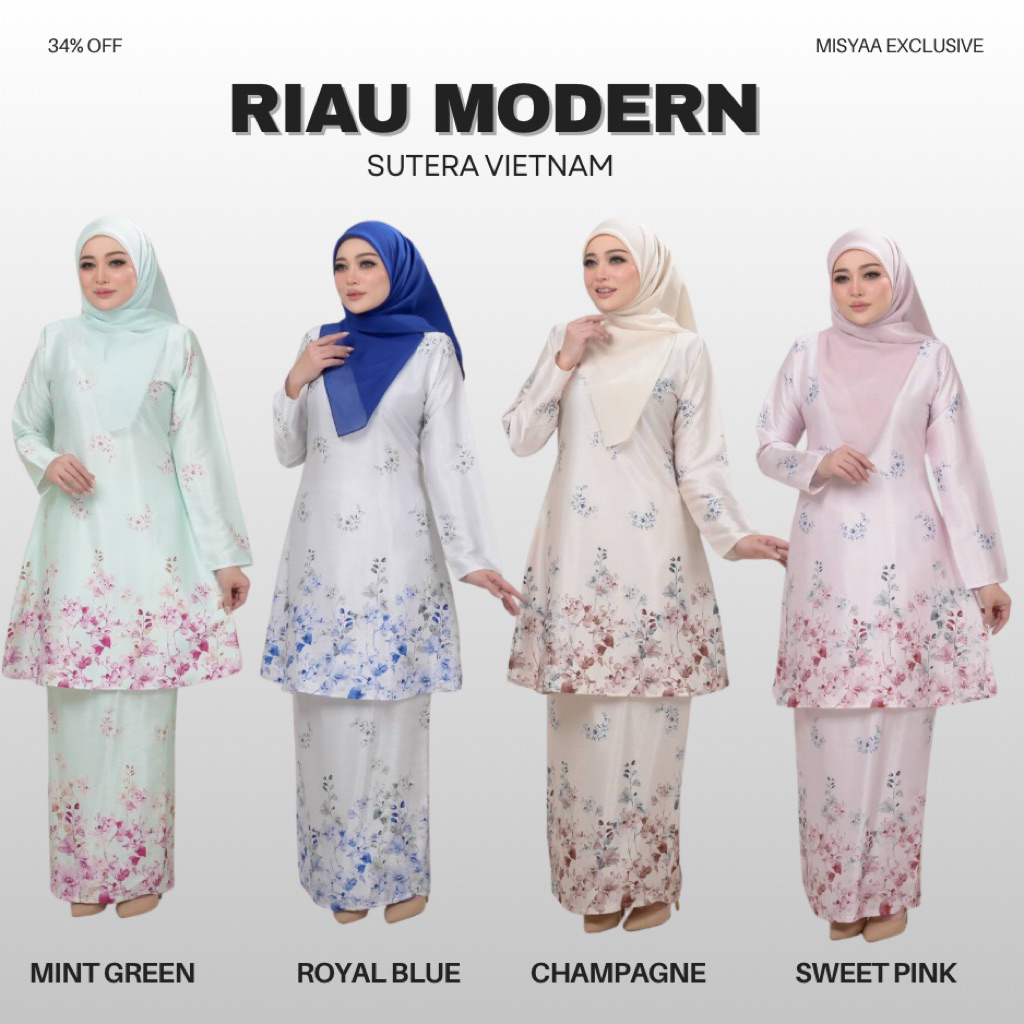 NEW ARRIVALS KURUNG RIAU MODERN & KAIN KIPAS BELAKANG | RIAU MODERN ...