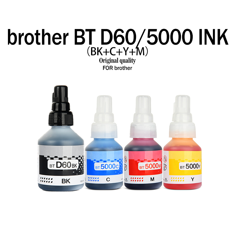 for Brother BT5000 ink BTD60 inkDCP-T310W/T510W/T710W/MFC-T810W/T910DW ...