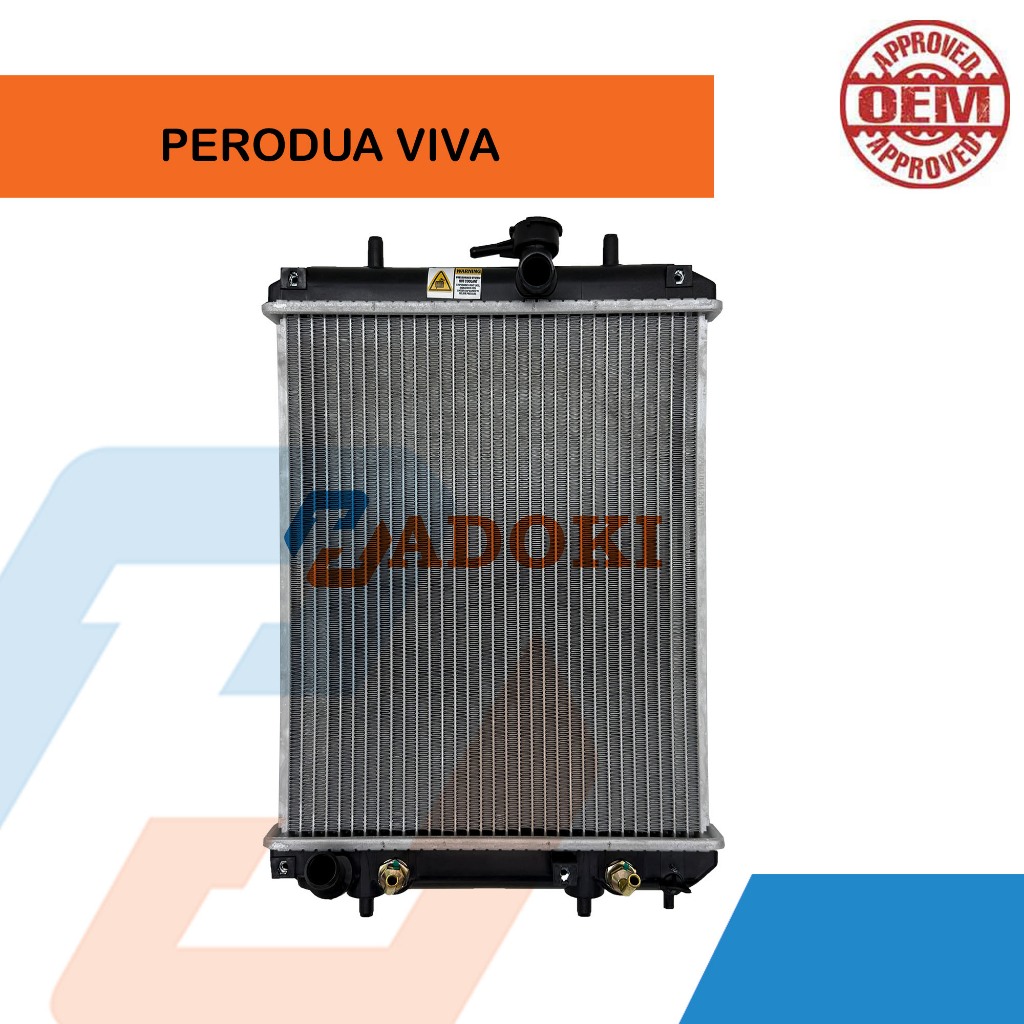 PERODUA VIVA (PA26MM) DOUBLE LAYER TOP QUALITY RADIATOR (*FREE GIFT ...