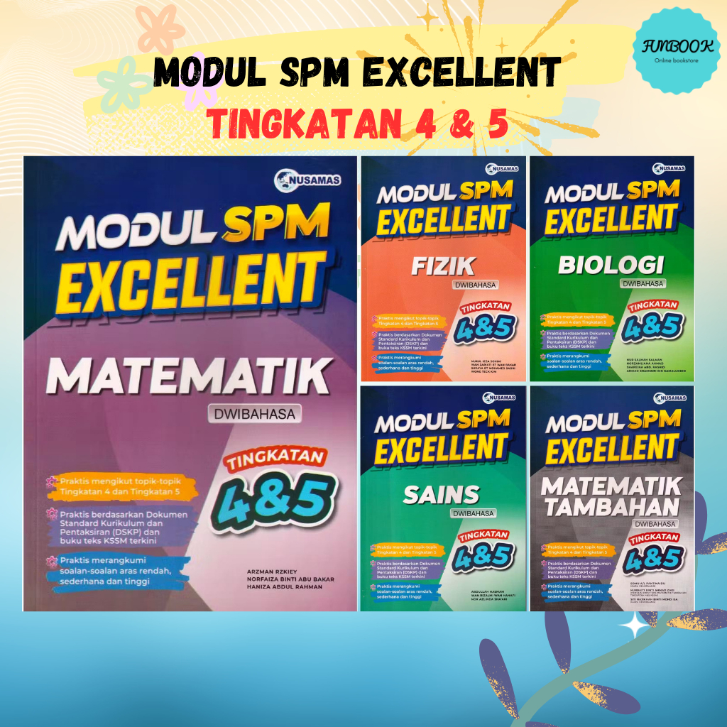 [FUNBOOK] Modul SPM Excellent Matematik / Matematik Tambahan / Sains ...