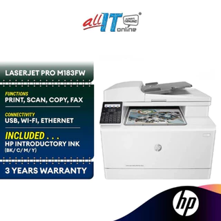 HP Color LaserJet Pro MFP M183fw Printer (USB, Ethernet, Wi-Fi) - 7KW56A