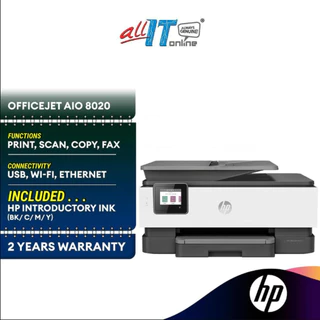 HP OfficeJet Pro 8020 All-in-One Printer (USB/ Wi-Fi/ Ethernet) - 1KR67D