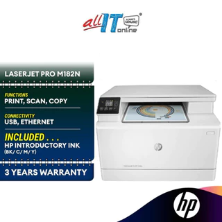 HP Color LaserJet Pro MFP M182n Printer (USB, Ethernet) - 7KW54A