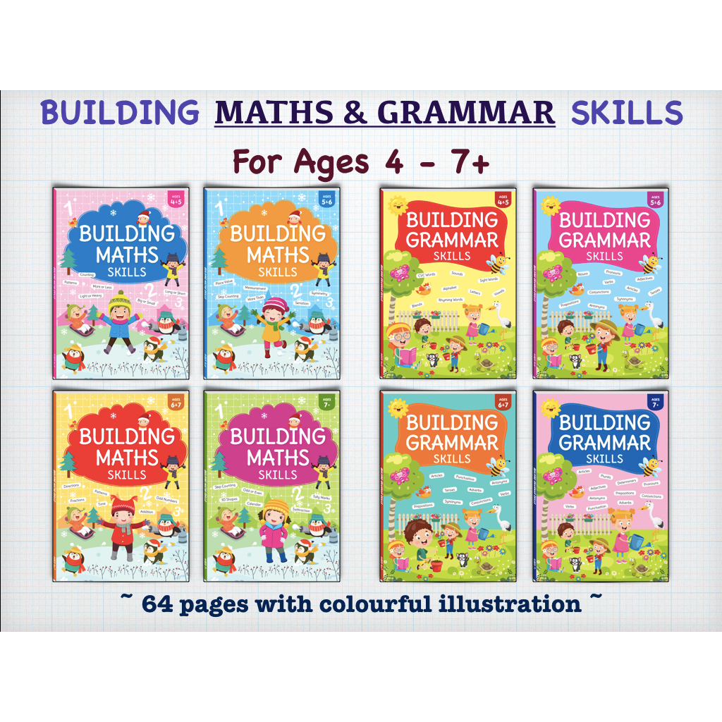 MIND TO MIND Building Grammar Skills & Maths Skills for Ages 4-7 ...