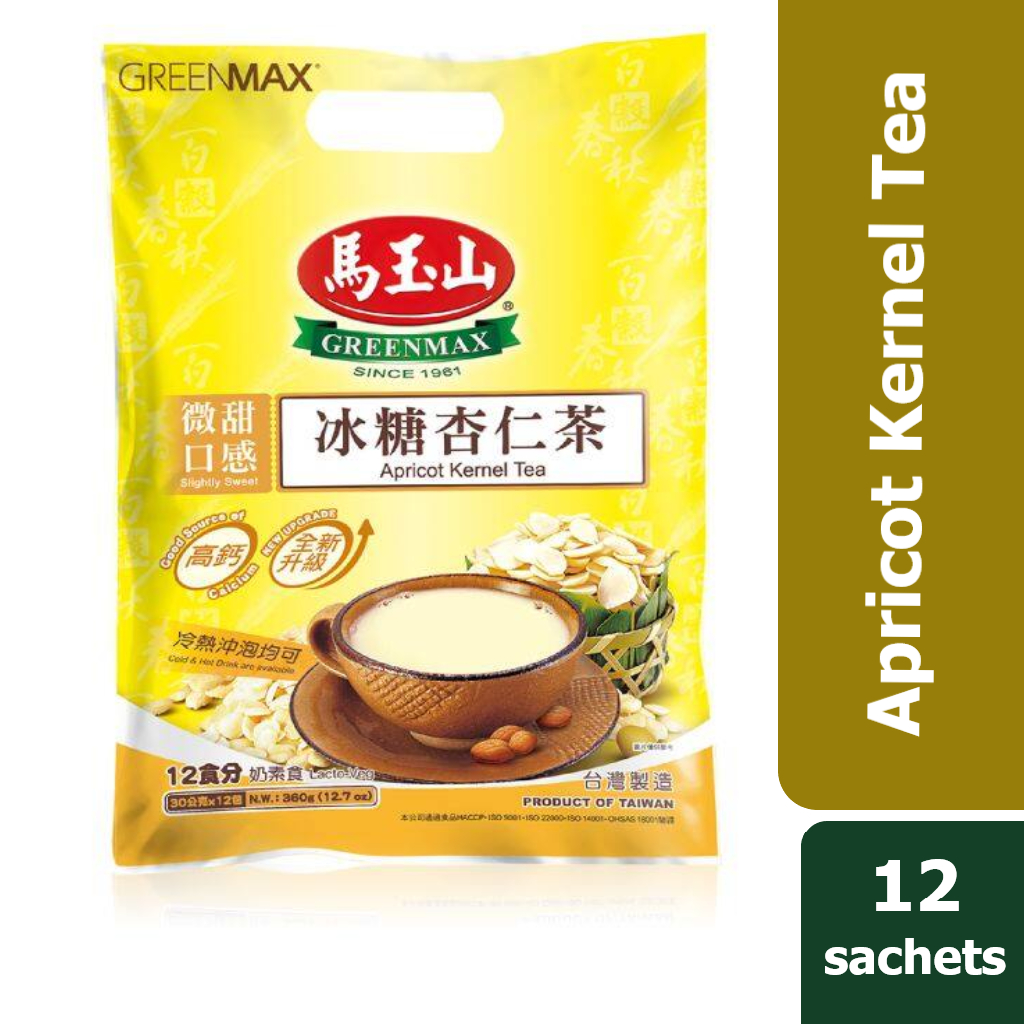 GREENMAX Apricot Kernel Tea 30g X 12 Sachets | Shopee Malaysia