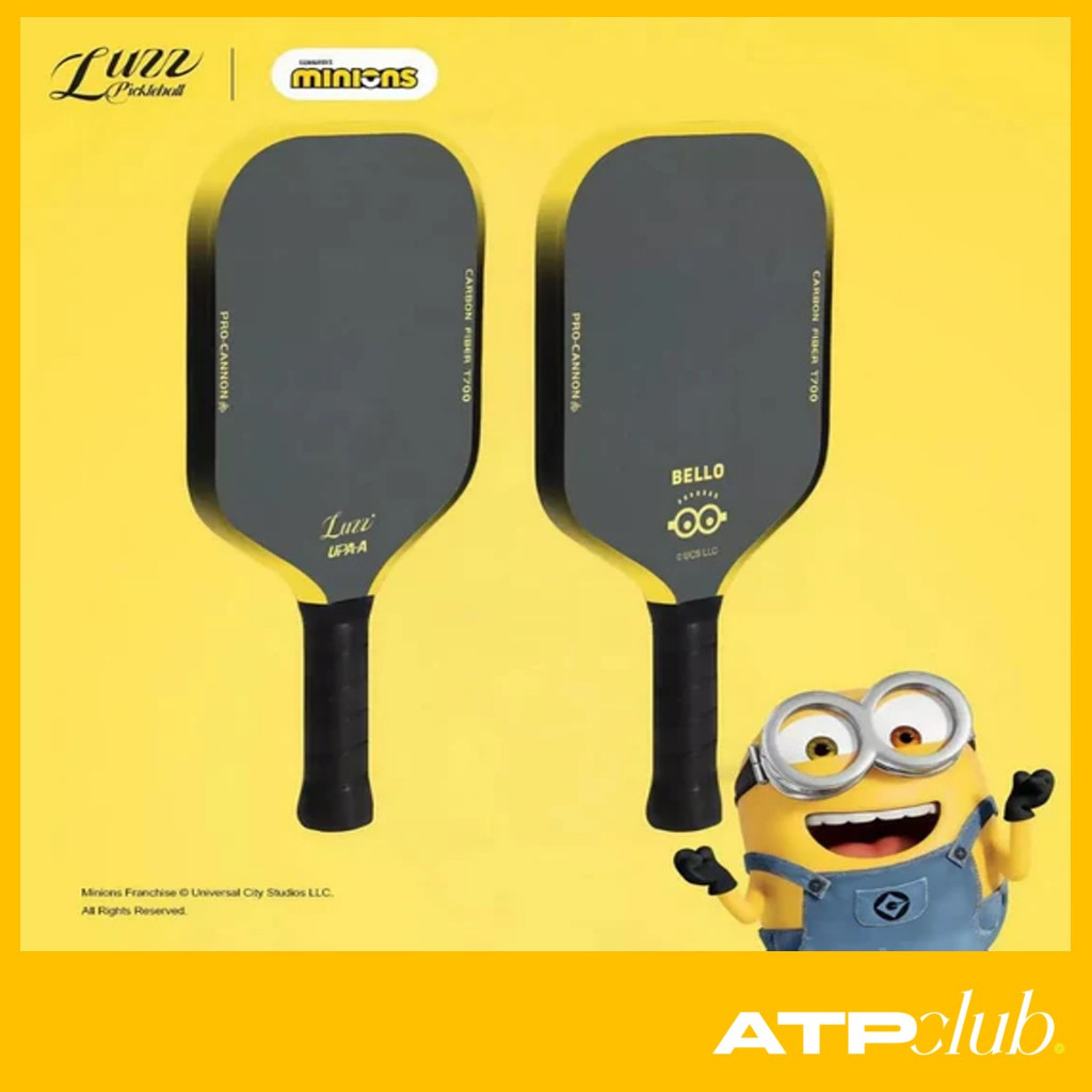Luzz Pickleball Paddle Minions Cannon Paddle T700 Carbon Friction ...