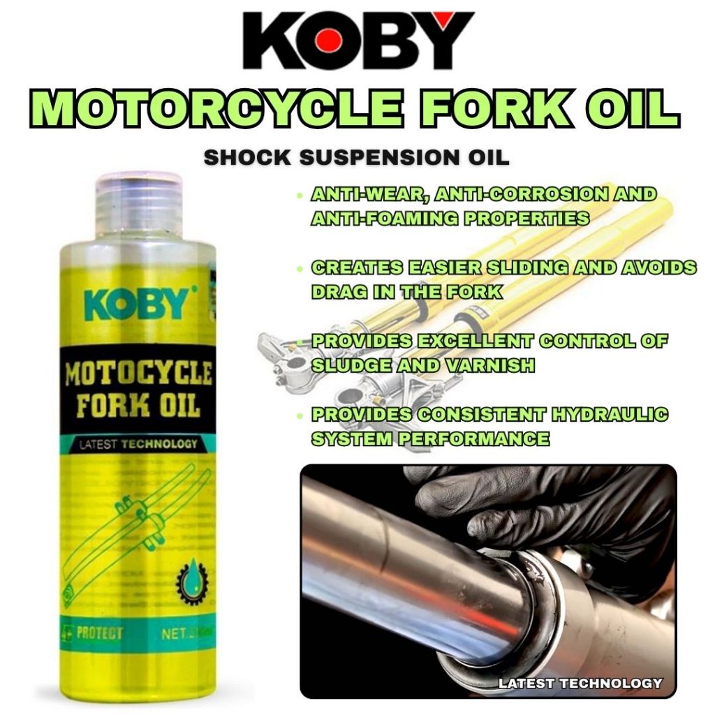 KOBY Motorcycle Fork Oil 200ml | Shopee Malaysia