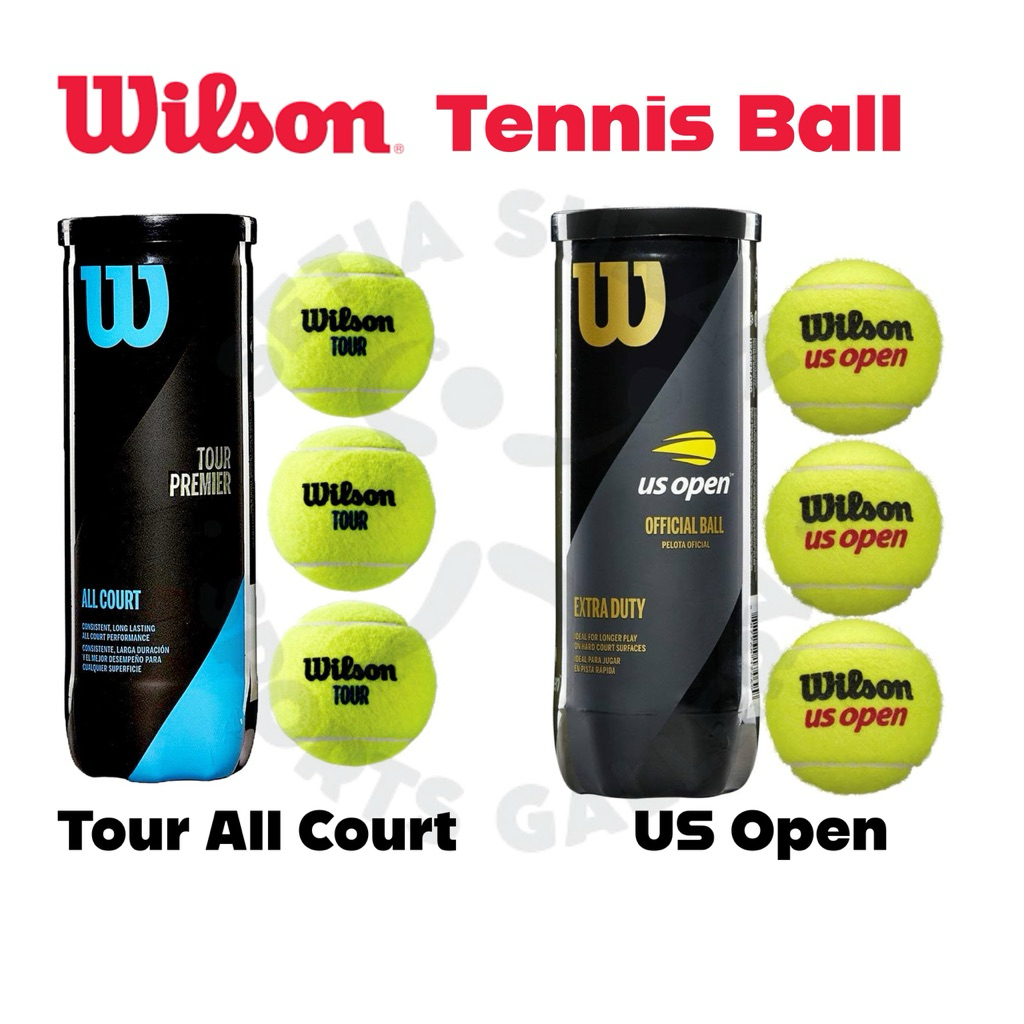 [100% Original] Wilson Training Tennis Ball‼️Wilson Tour Premier All ...