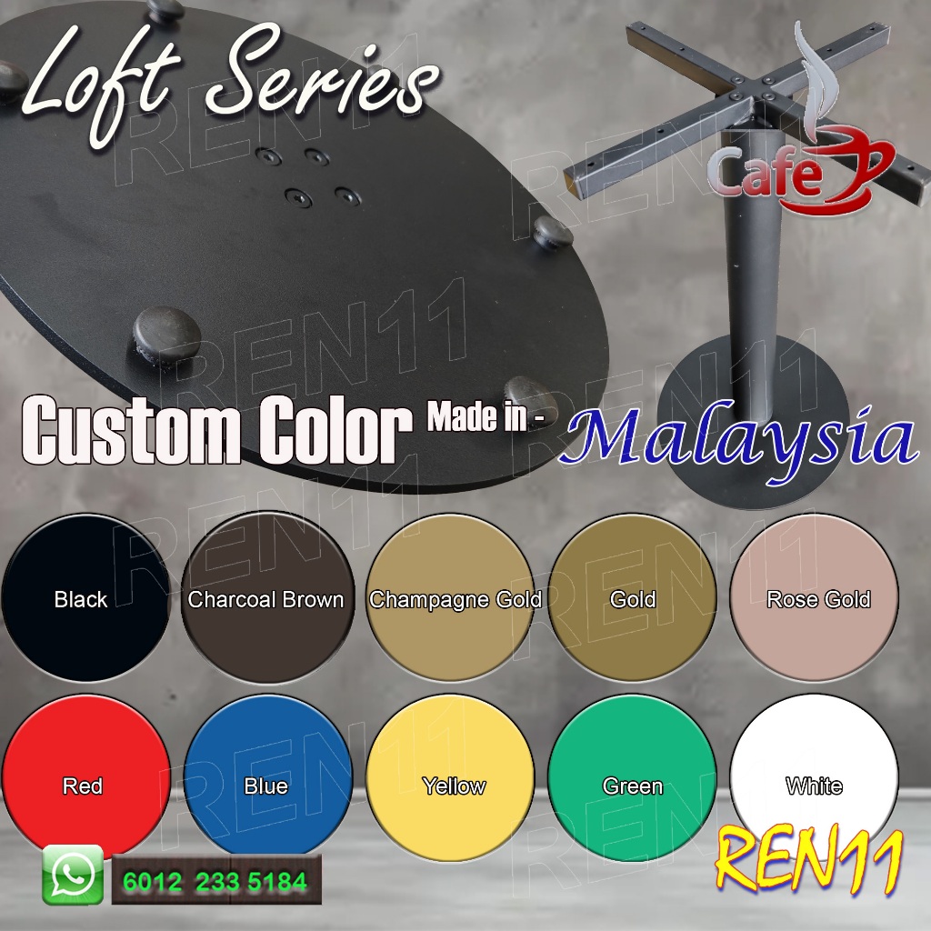 Cafe table,Table Leg, Metal Leg, Kaki besi, Kaki meja , Table Base ...