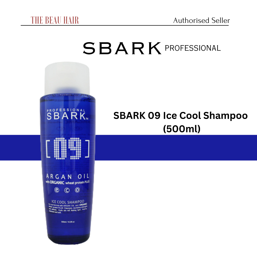 SBARK 09 Ice Cool Shampoo (500ml) | Shopee Malaysia