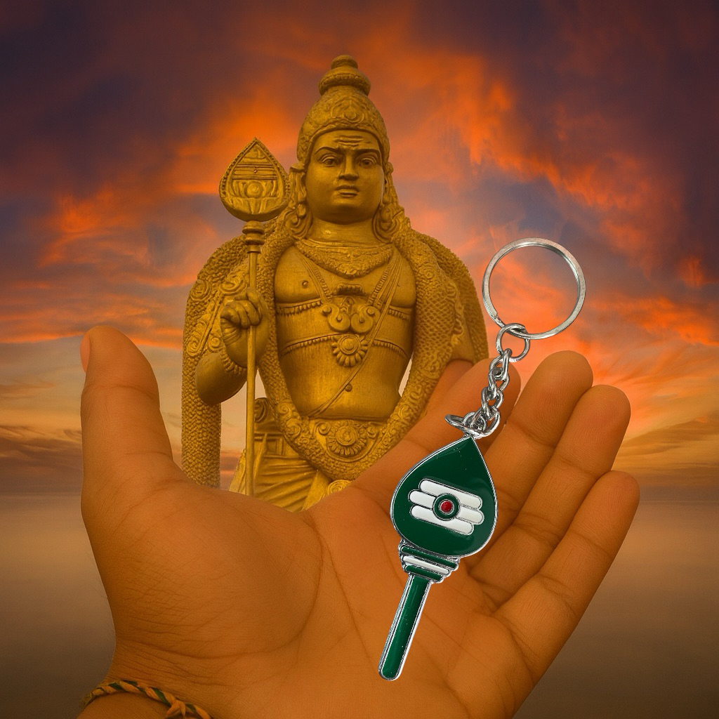 🔥 Murugan Vel Keychain – Spiritual & Stylish 🔥 | Shopee Malaysia
