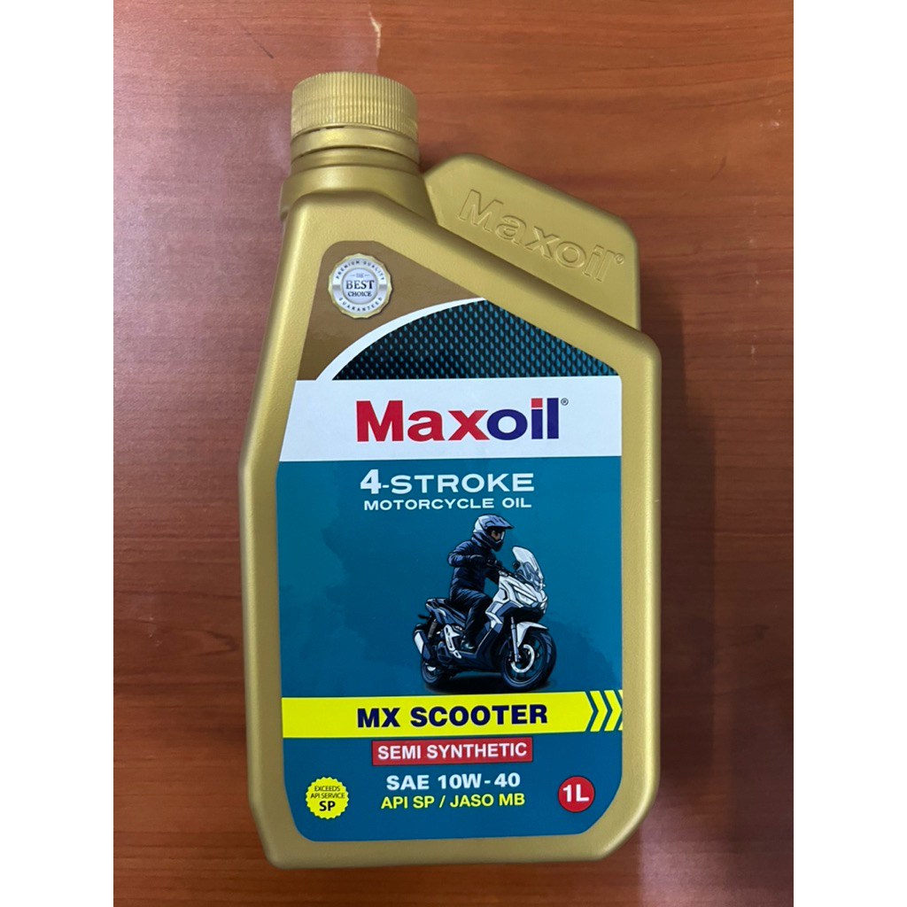 MAXOIL SCOOTER SEMI SYNTHETIC 10w40 (1L) | Shopee Malaysia