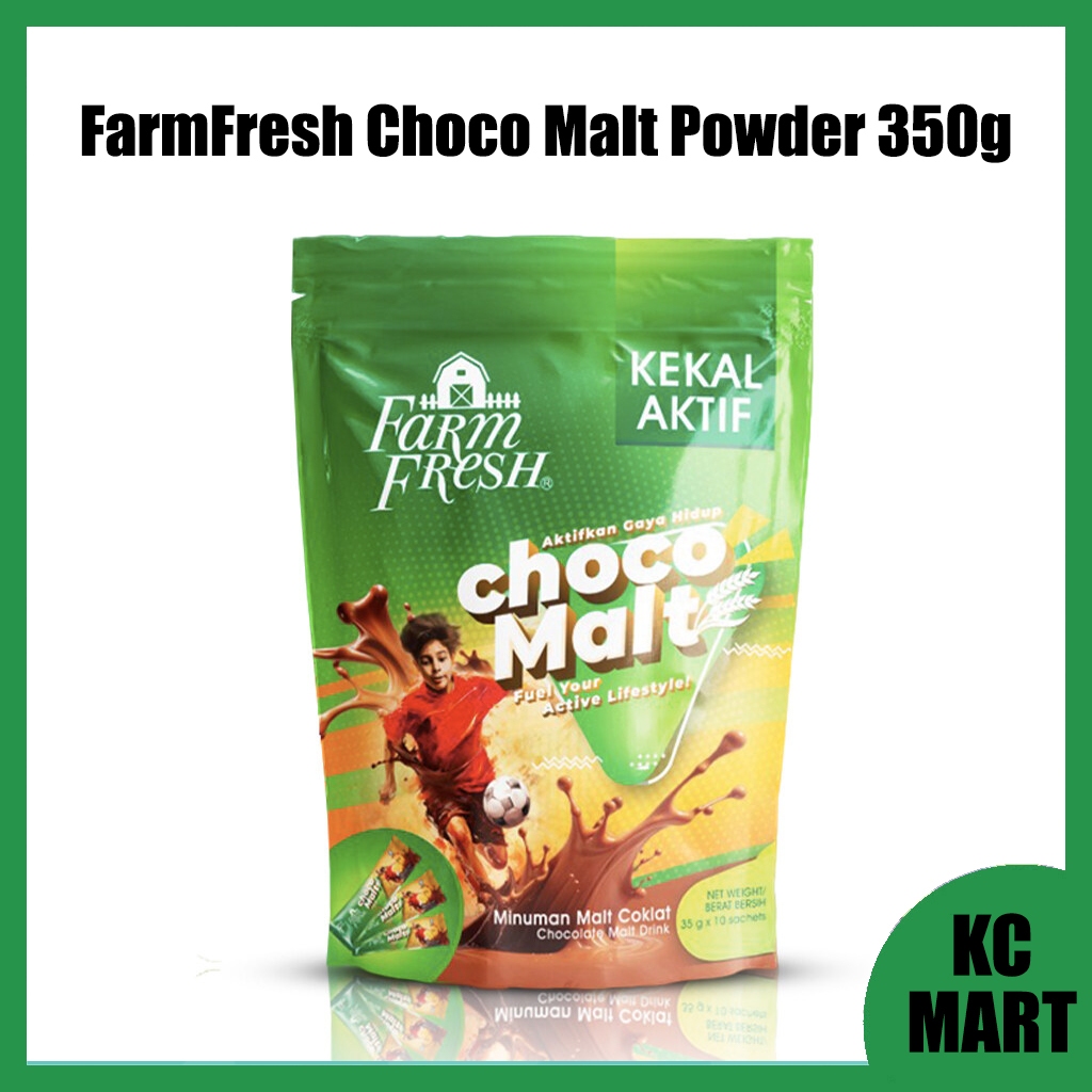 FarmFresh Choco Malt Powder 350g (35g x 10sachets) | Shopee Malaysia