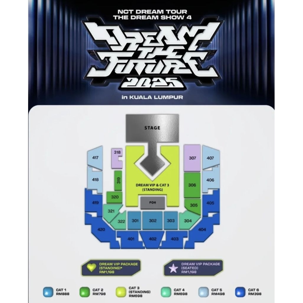 TDS4 IN KL NCT Dream The Dream Show in Malaysia | Shopee Malaysia