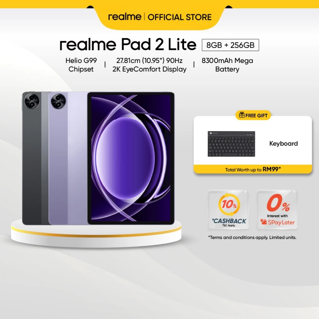 Realme Pad 2 Lite Price in Malaysia