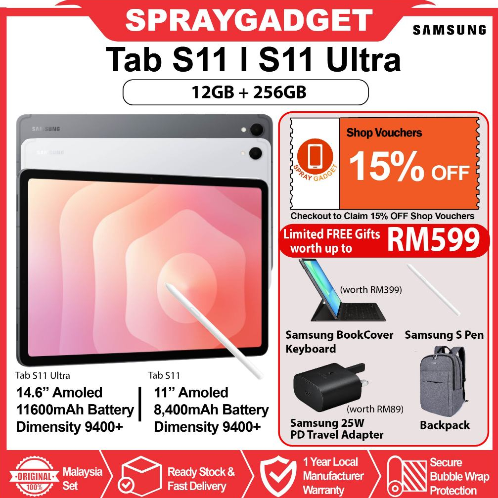 Samsung Galaxy Tab S11 Ultra / Galaxy Tab S11 - WIFI & 5G Version l ...