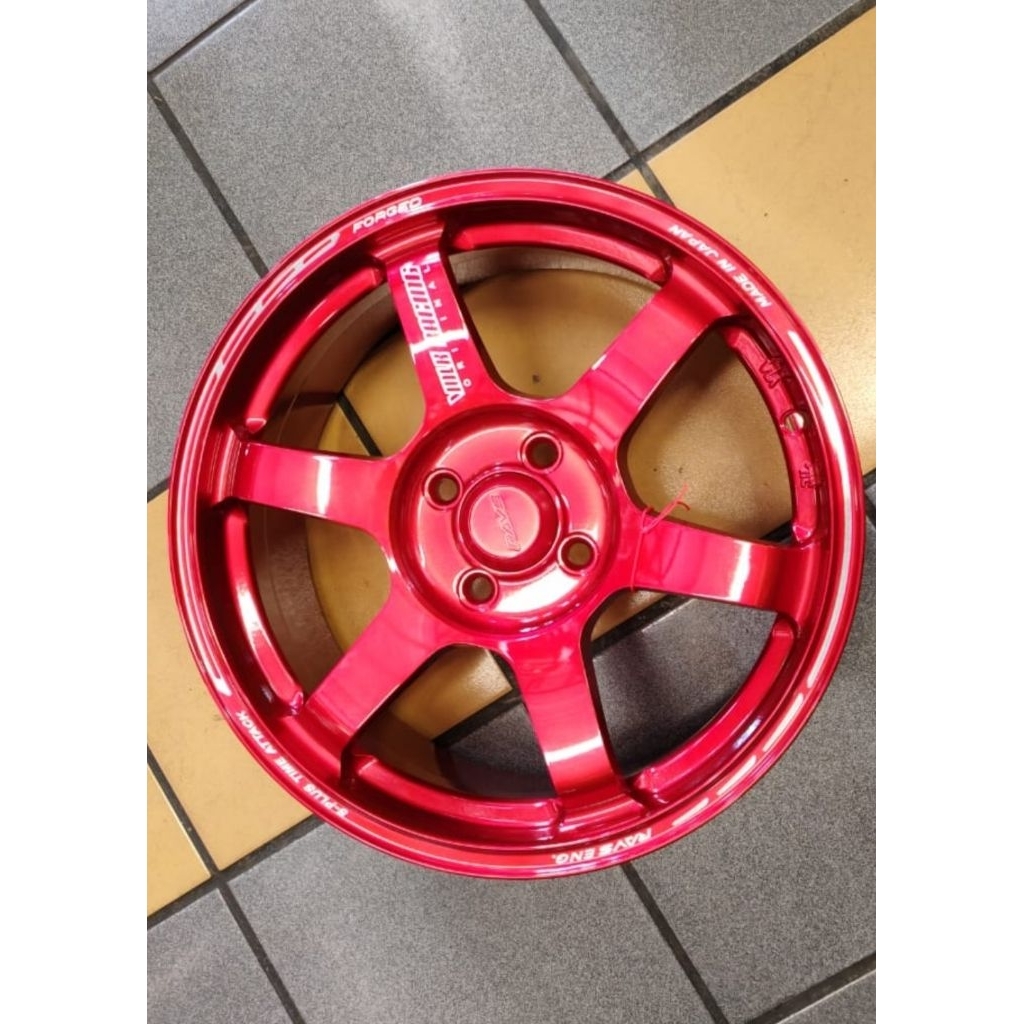 NEW SPORT RIM 16 INCH TE37 RM1480 4PC MYVI JAZZ ALZA ATIVA VIOS (KENA ...