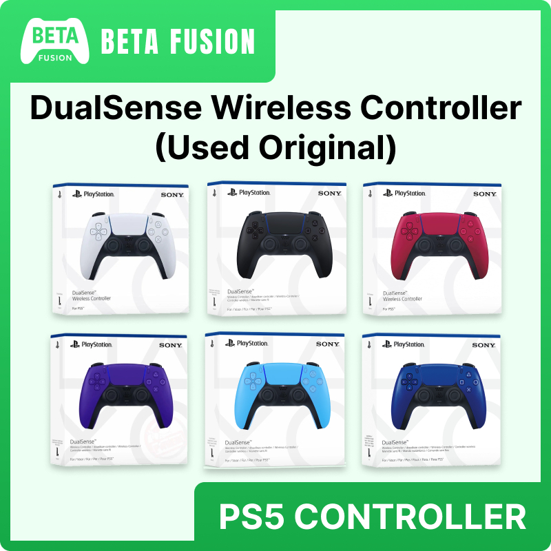 Original Sony DualSense PS5 Controller (Used) – Ready Stock | Shopee ...